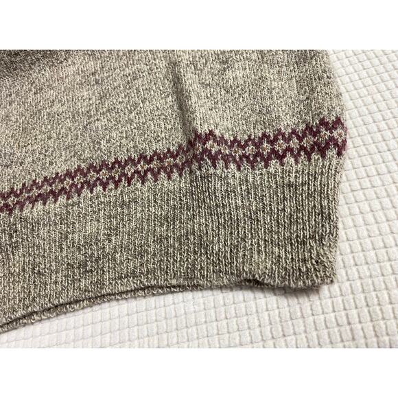 Outward Bound Brown Wool Blend Vest Men's Medium Fishing USA Made Bird emblem - Picture 11 of 11